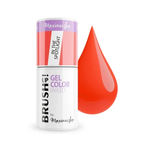 In The Spotlight Lakier hybrydowy do paznokci Color Gel UV LED 5g Brushup! by Maxineczka 