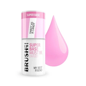 Sweet As Candy Baza hybrydowa do paznokci My Best Friend Sweet Super Base Must Be 5g Brushup!