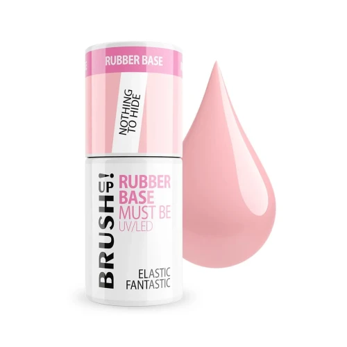 Elastic Fantastic Nothing To Hide Baza hybrydowa do paznokci  Rubber Base Must Be 5g Brushup!