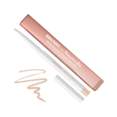Żelowa kredka na linię wodną oka: 01 peach beige 0,28g Brushup! by Maxineczka 