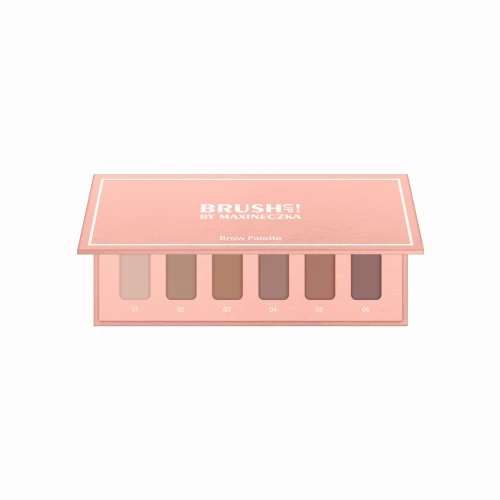 Paleta cieni do brwi brow palette 7,5g BRUSH UP! BY MAXINECZKA 
