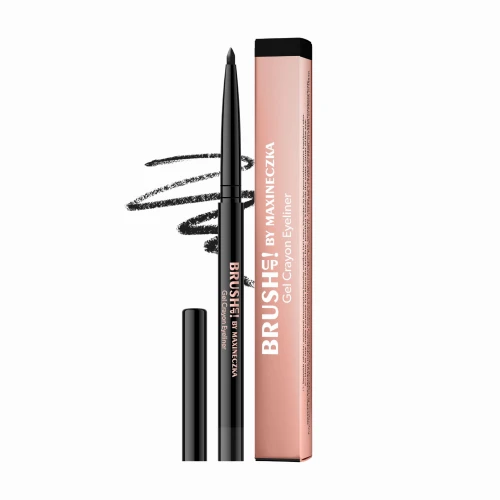 Żelowa kredka do oczu gel crayon eyeliner 05 Black BRUSH UP! BY MAXINECZKA 