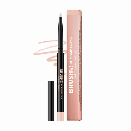 Żelowa kredka do oczu gel crayon eyeliner 04 Light Beige BRUSH UP! BY MAXINECZKA 