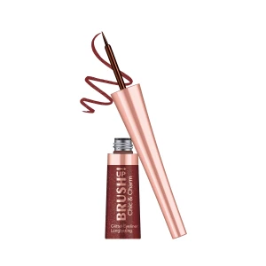 02 Brown Chic&Charm Eyeliner brokatowy, Glitter eyeliner, 4,5g BRUSH UP!