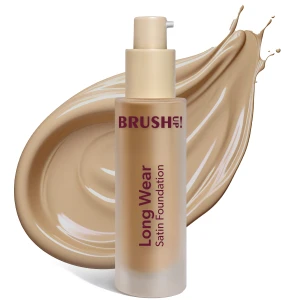 Podkład kryjący o satynowym wykończeniu Gold Beige, 32ml, BRUSH UP!